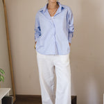 The Perfect Shirt Baby Blue - AB ESSENTIALS
