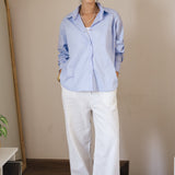The Perfect Shirt Baby Blue - AB ESSENTIALS