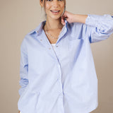 The Perfect Shirt Baby Blue - AB ESSENTIALS