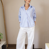 The Perfect Shirt Baby Blue - AB ESSENTIALS