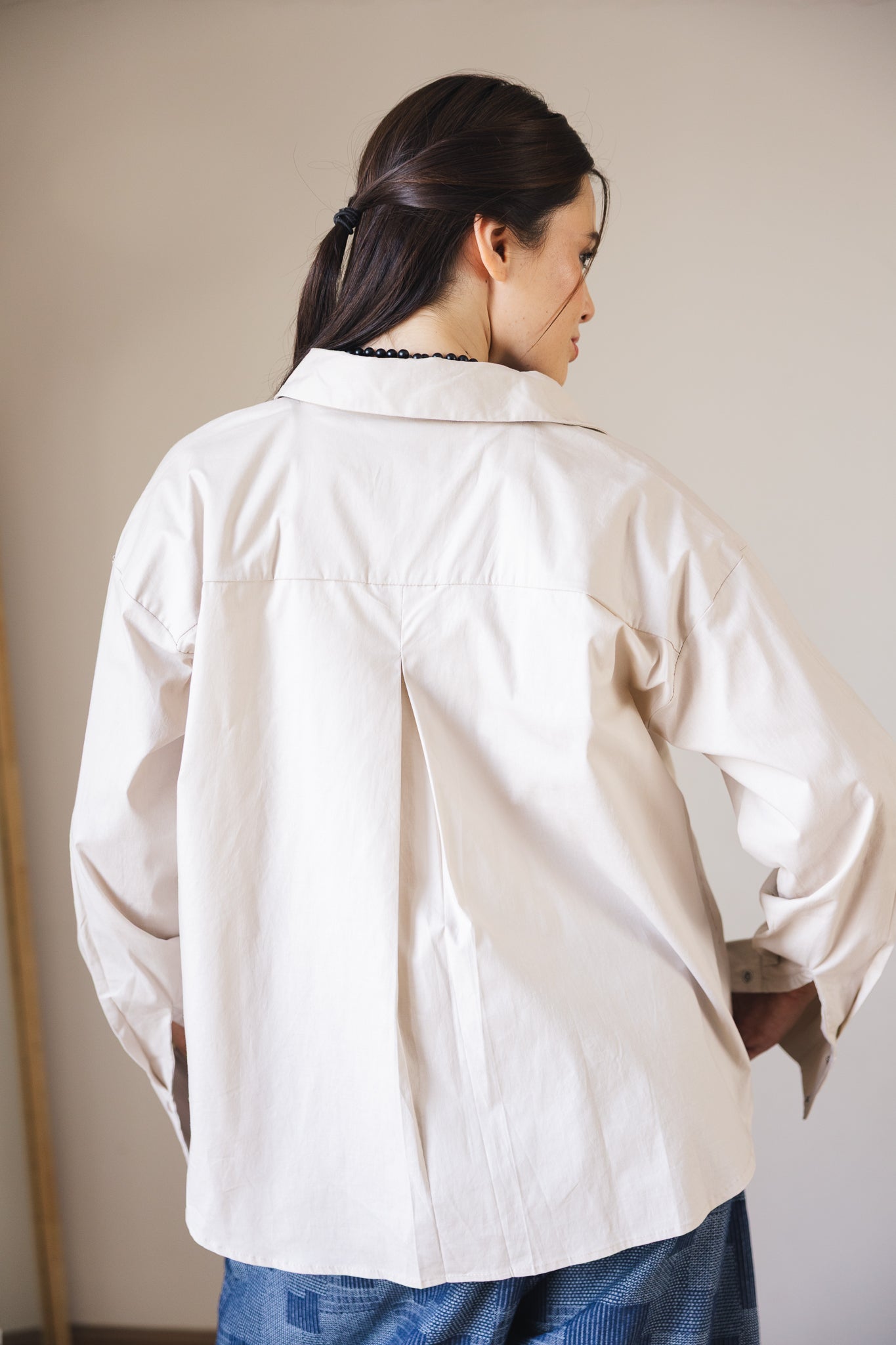 The Perfect Shirt Beige - AB ESSENTIALS