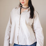 The Perfect Shirt Beige - AB ESSENTIALS