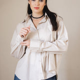 The Perfect Shirt Beige - AB ESSENTIALS