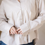 The Perfect Shirt Beige - AB ESSENTIALS
