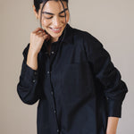 The Perfect Shirt Black - AB ESSENTIALS