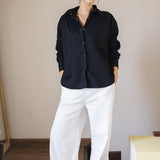The Perfect Shirt Black - AB ESSENTIALS