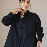 The Perfect Shirt Black - AB ESSENTIALS