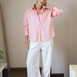 The Perfect Shirt Rose - AB ESSENTIALS