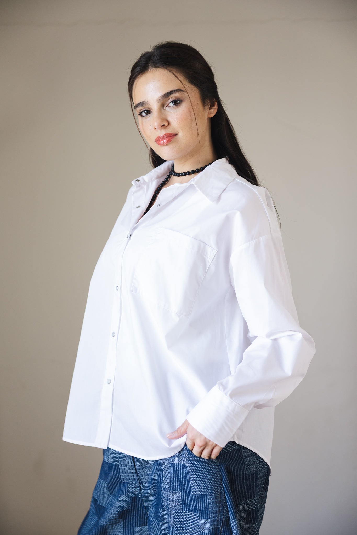The Perfect Shirt White - AB ESSENTIALS