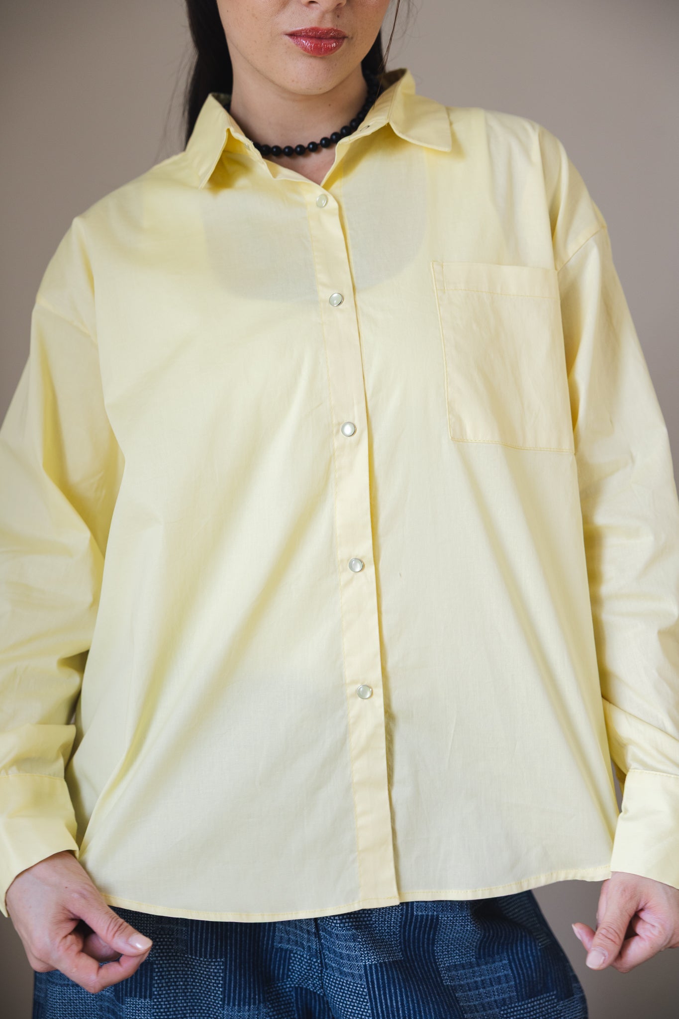 The Perfect Shirt Yellow - AB ESSENTIALS