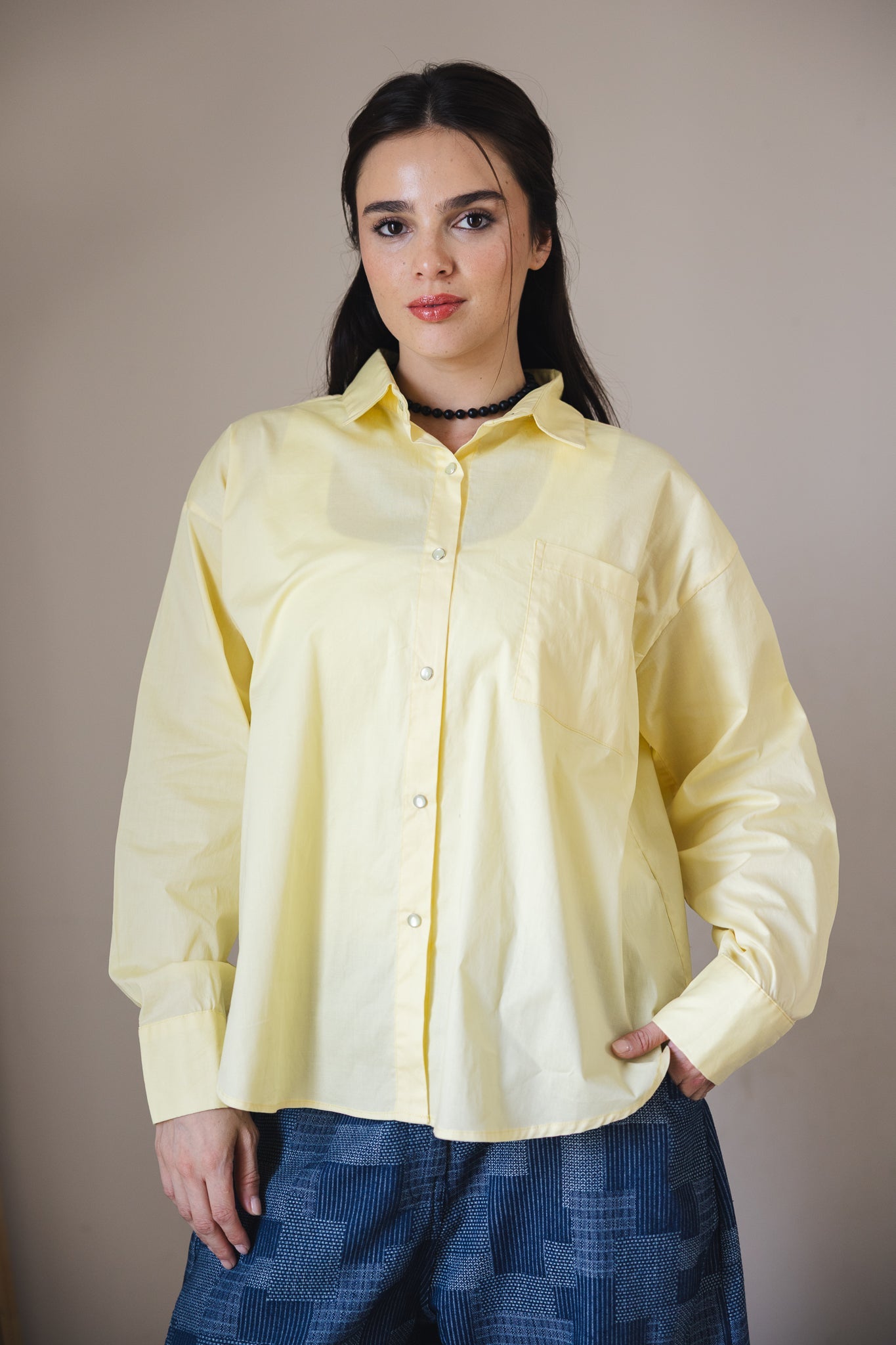 The Perfect Shirt Yellow - AB ESSENTIALS
