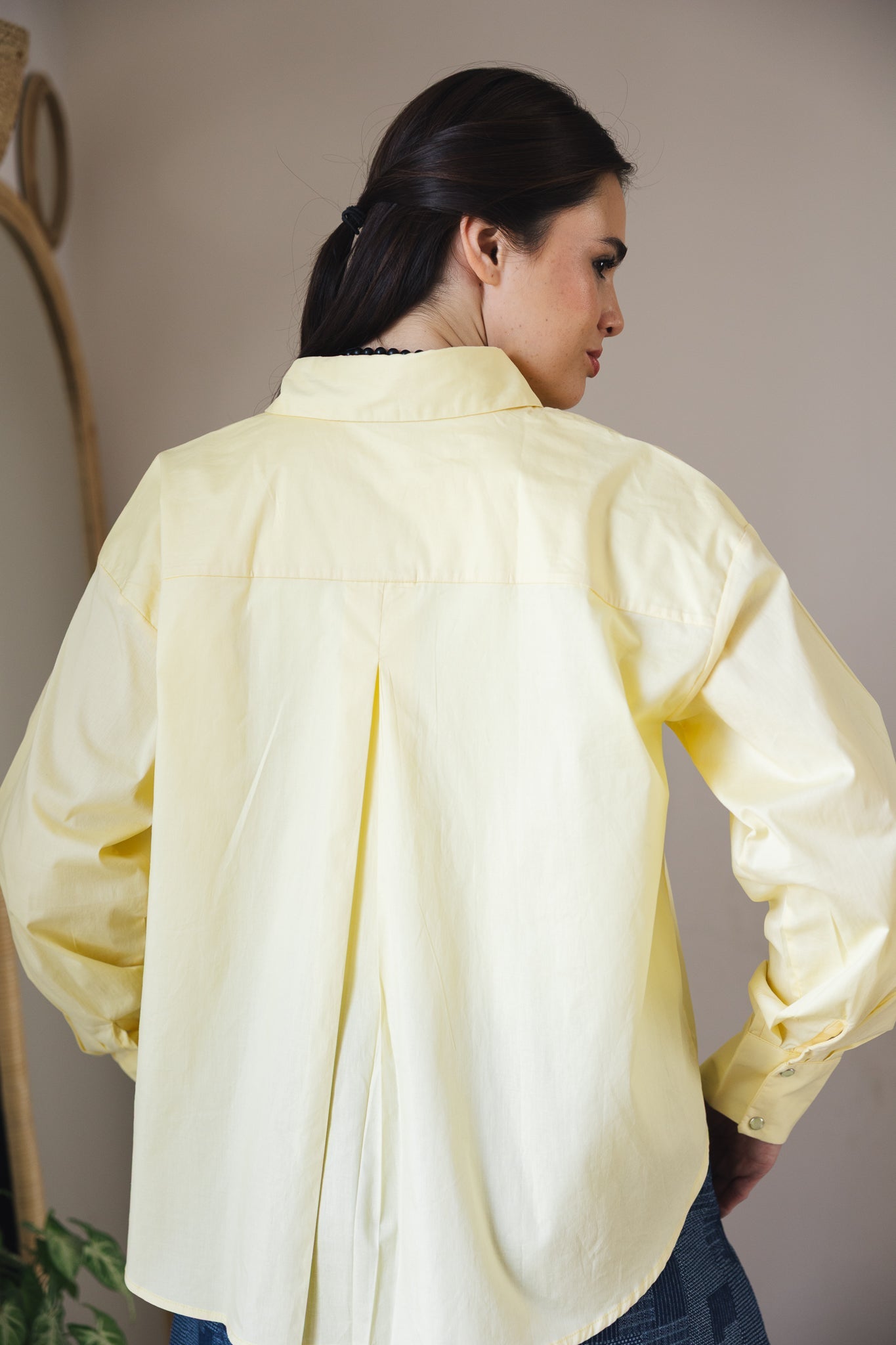 The Perfect Shirt Yellow - AB ESSENTIALS