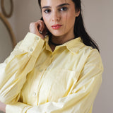 The Perfect Shirt Yellow - AB ESSENTIALS
