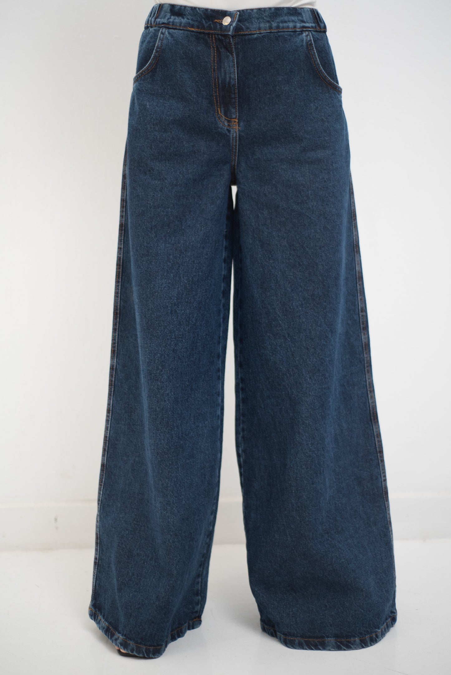 Wide Legs Jeans Pants - AB ESSENTIALS