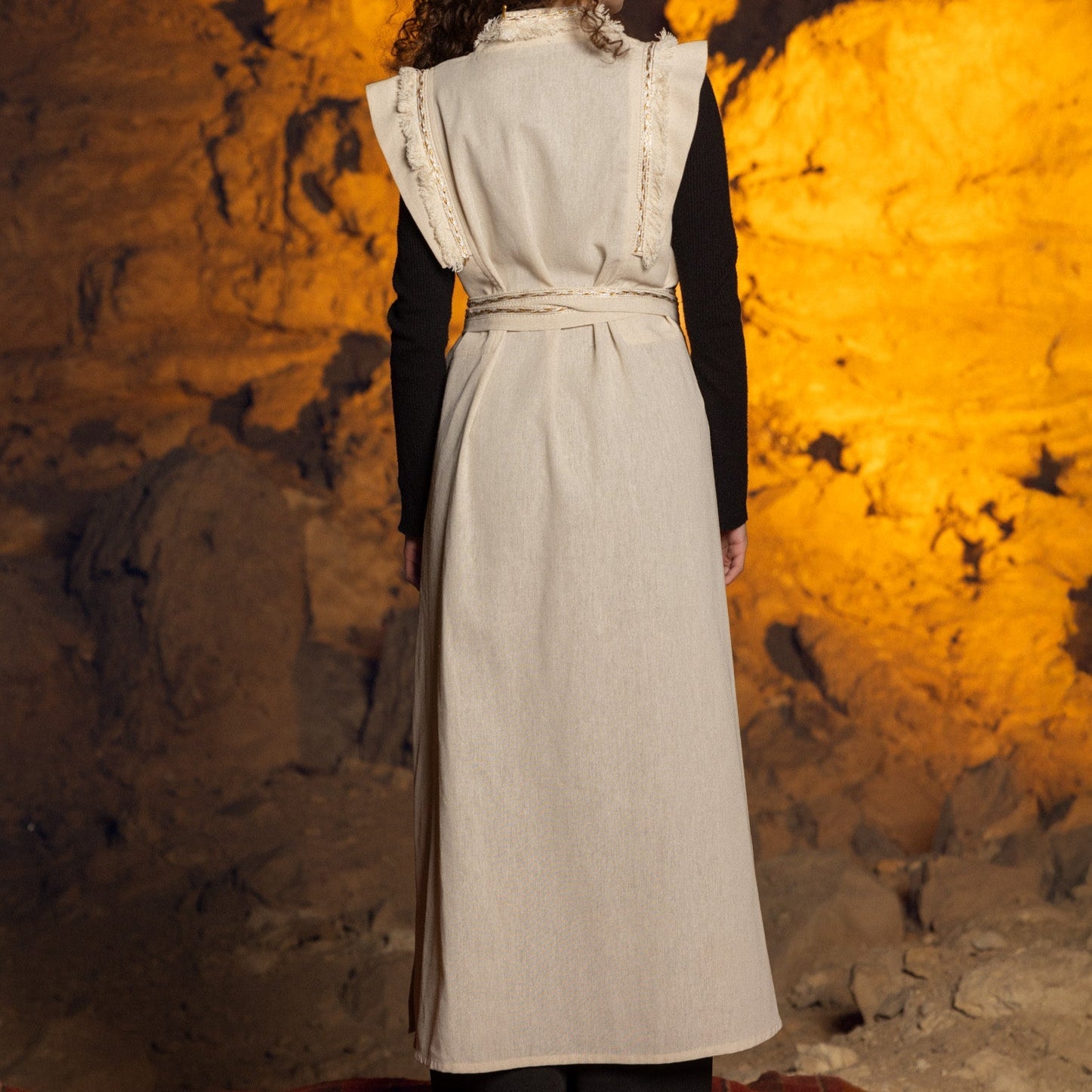 Wings Gold Kaftan - AB ESSENTIALS