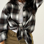 Wrap Up Shirt Brown - AB ESSENTIALS
