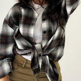 Wrap Up Shirt Brown - AB ESSENTIALS