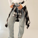 Wrap Up Shirt Brown - AB ESSENTIALS