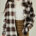 Wrap Up Shirt Brown - AB ESSENTIALS