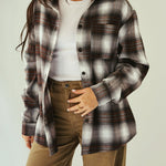 Wrap Up Shirt Brown - AB ESSENTIALS