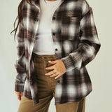 Wrap Up Shirt Brown - AB ESSENTIALS