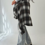 Wrap Up Shirt Brown - AB ESSENTIALS