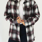 Wrap Up Shirt Burgundy - AB ESSENTIALS