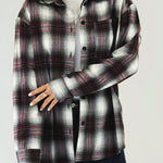 Wrap Up Shirt Burgundy - AB ESSENTIALS