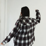 Wrap Up Shirt Burgundy - AB ESSENTIALS